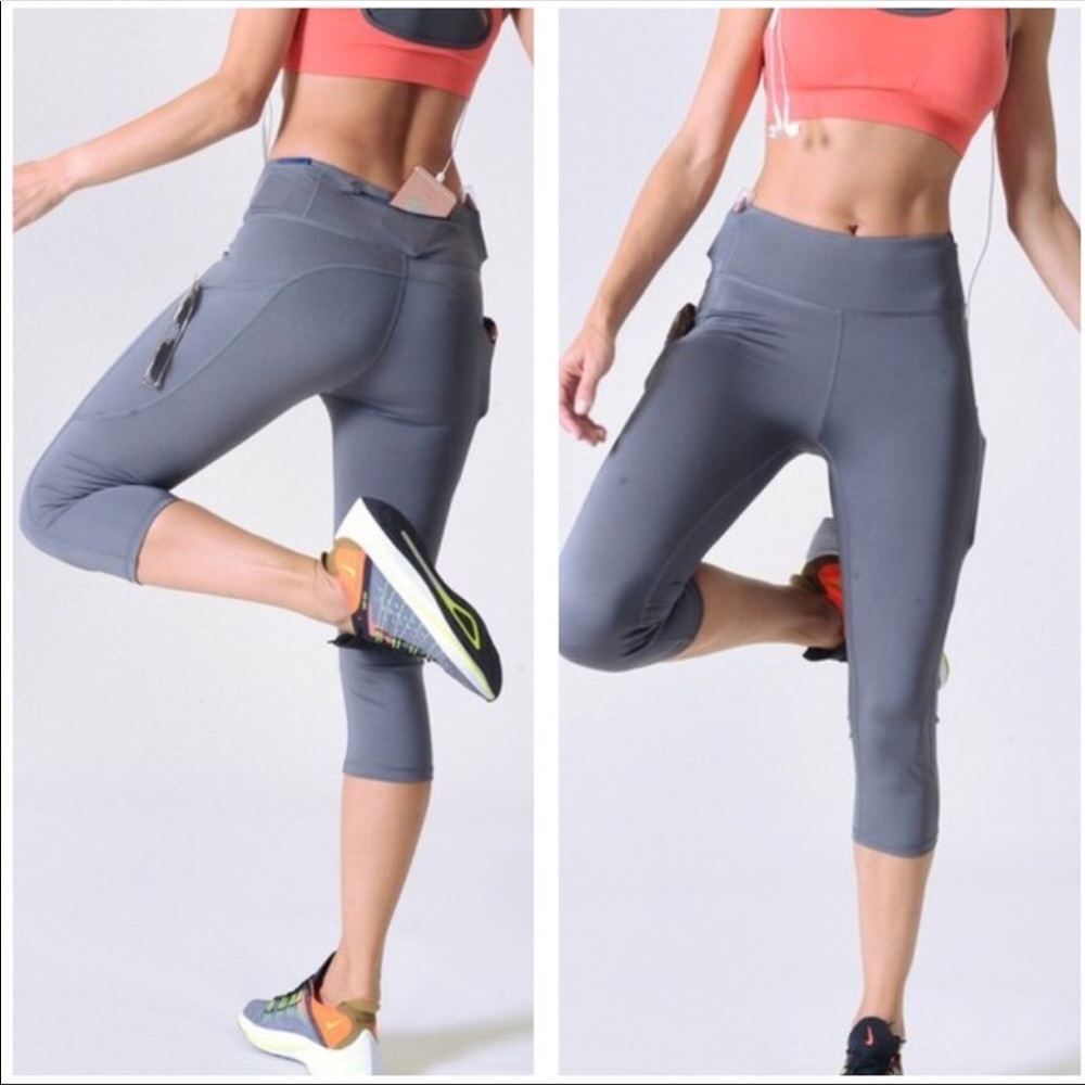 High Waist Tech Pocket Workout Leggings